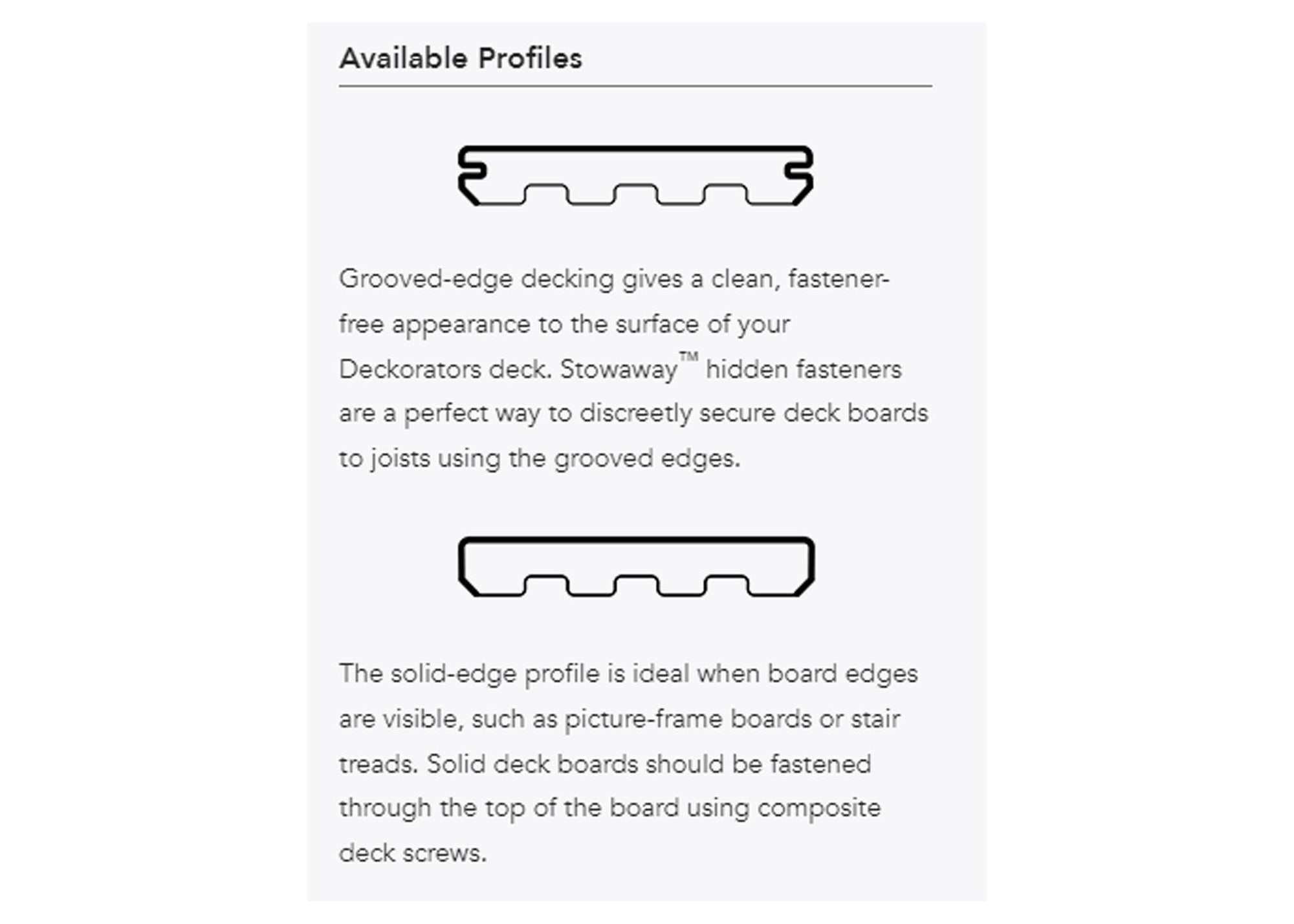 DECKORATORS Trailhead Collection - Pathway