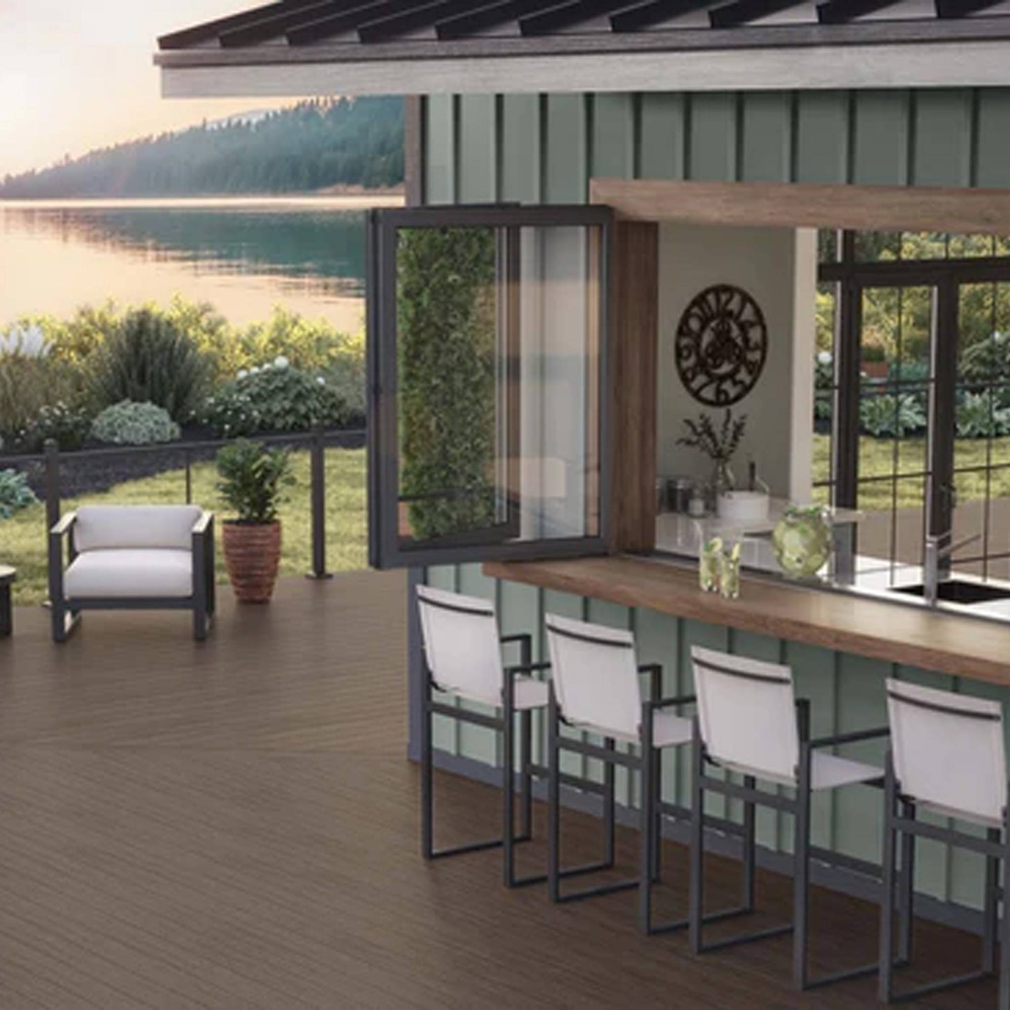 DECKORATORS Vista Collection - Ironwood