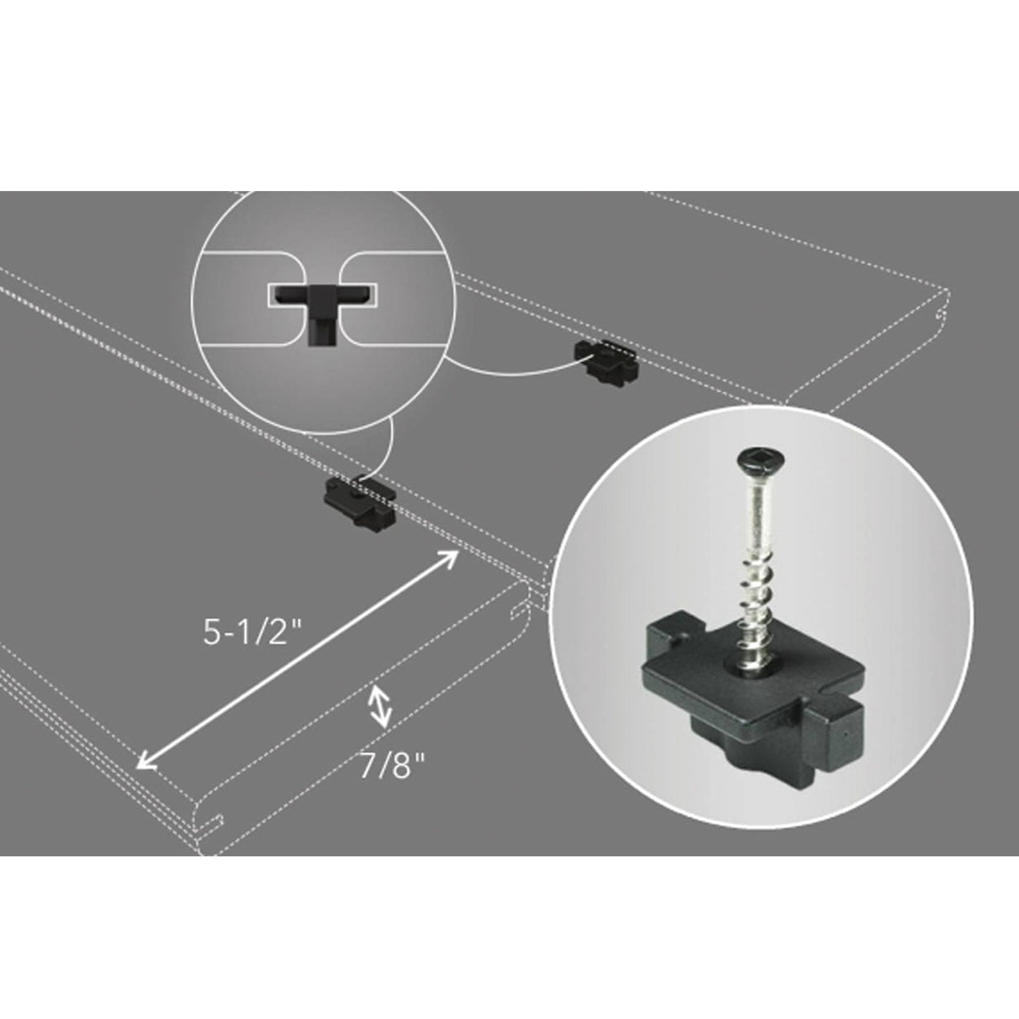 STOWAWAY Hidden Deck Fasteners
