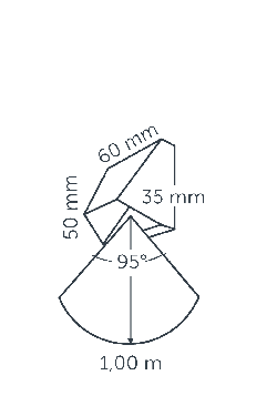 in-lite Mini Wedge - technical drawing