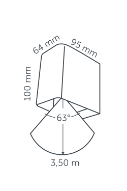 in-lite Ace Down - technical drawing