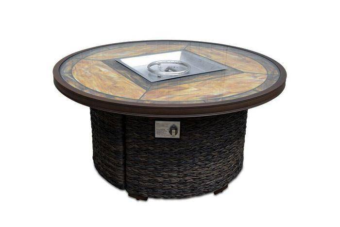 PLANK & HIDE Grenada 50" Round Firepit