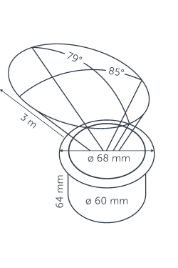 in-lite Luna - technical drawing