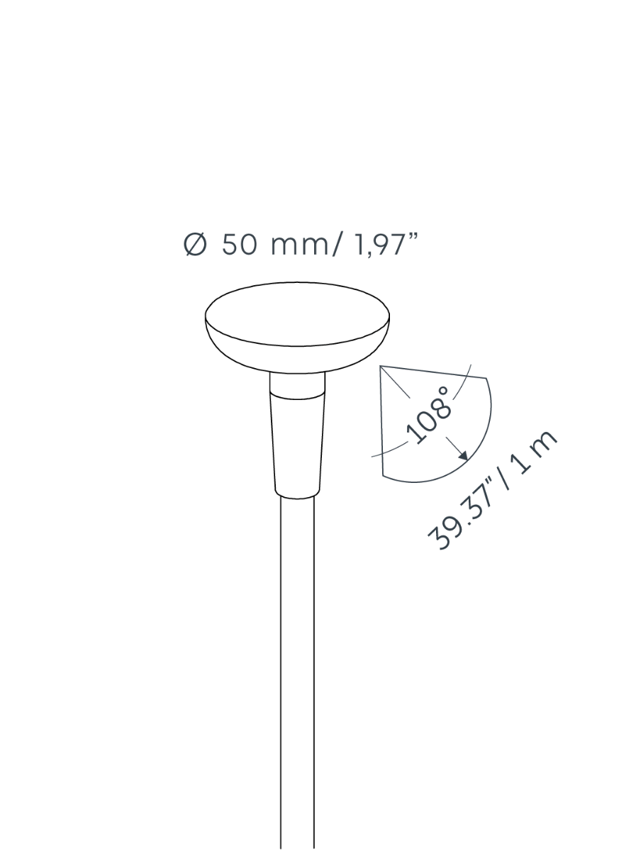 in-lite Mini Sway - technical drawing with dimensions