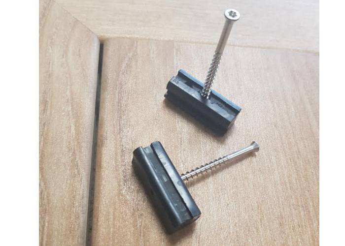 ZURI - Hidden deck fasteners