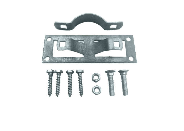 OZCO 2-3/8" Steel to Wood Fence Brackets (50 Pack)