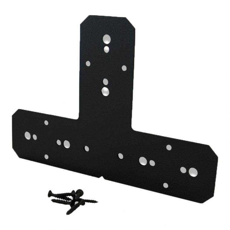 OZCO Ironwood 4" "T" Tie Plate Connector