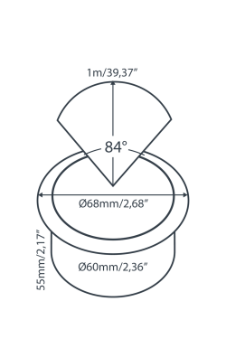 in-lite Dot - technical drawing