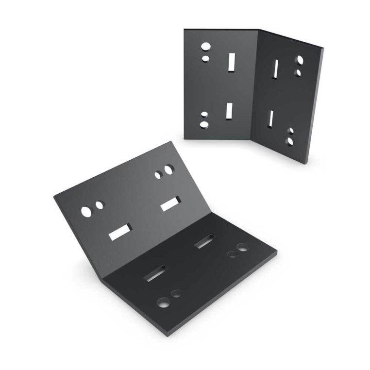 OZCO Flush Inside 45° Plate Connector – 2-Pack