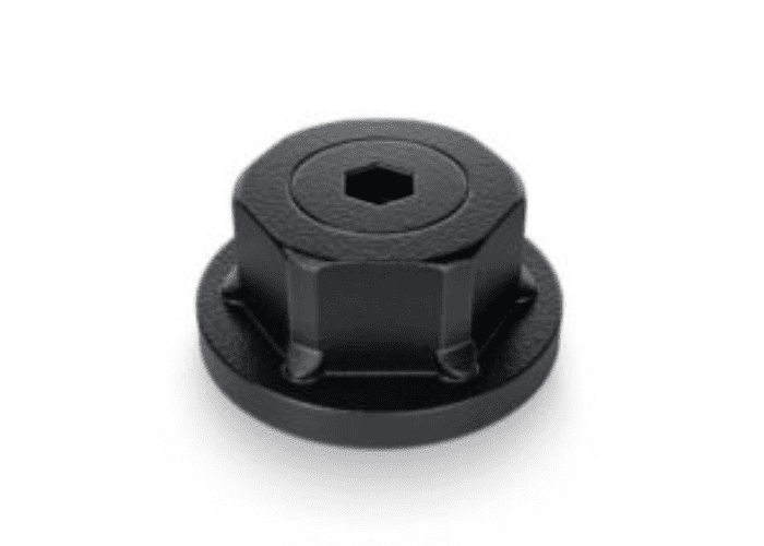 OZCO 1-3/4" Hex Cap Nut - 10 pcs