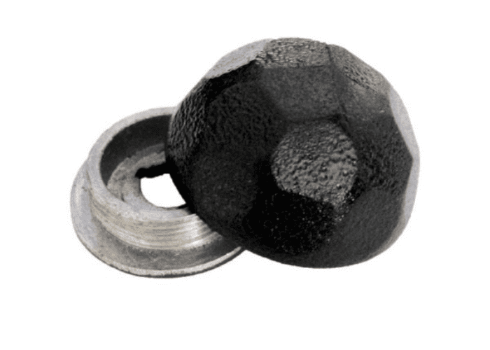 OZCO Hammered Dome Cap Nut – 250-Pack