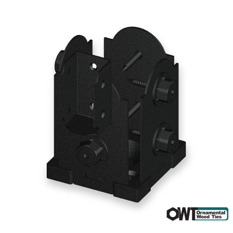 OZCO OWT 4×4 Post Base Single Rail Saddle – Laredo Sunset
