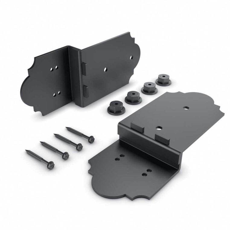 OZCO Laredo Sunset 8" Post to Beam Bolt Offset Connector (2 pc Kit)