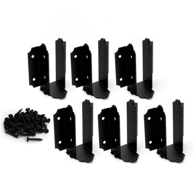 OZCO Laredo Sunset Joist Hanger Tab 6"–8" (6 pc Kit)