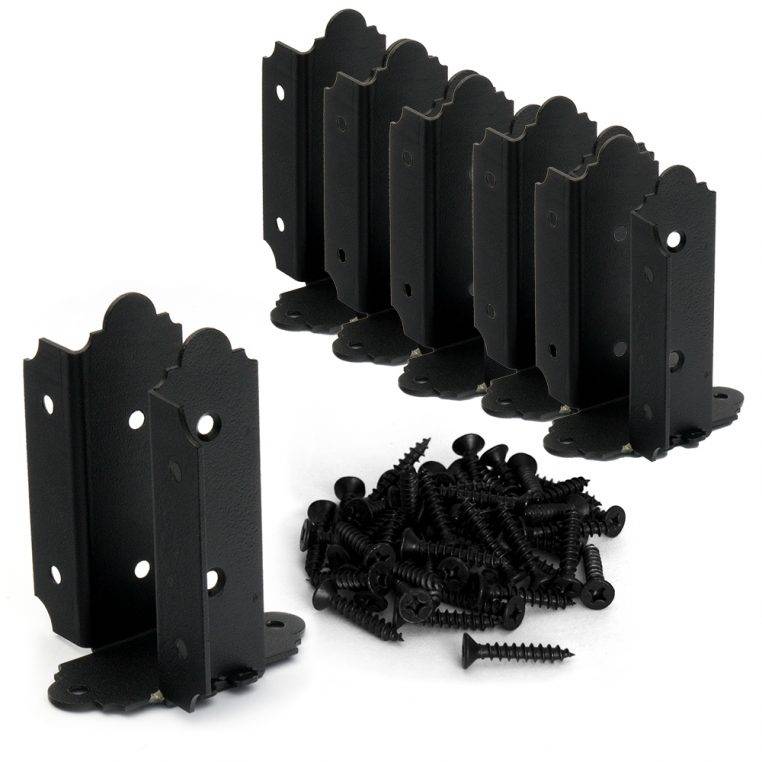 OZCO Laredo Sunset Joist Hanger Flush 6"–8" (6 pc Kit)