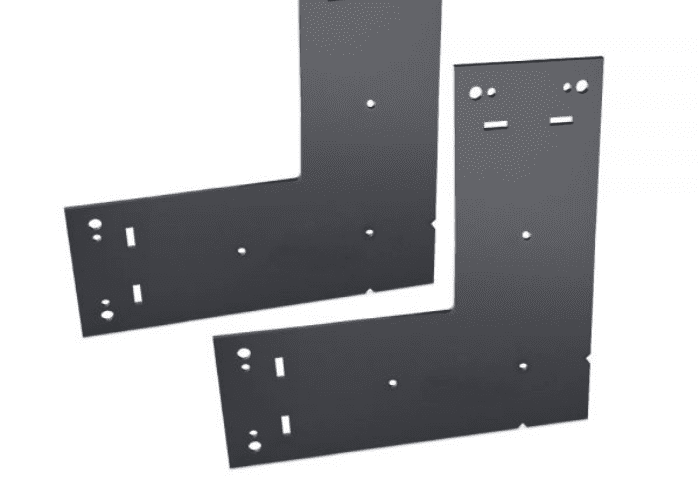 Large Flush Outside 90deg Connector Plate