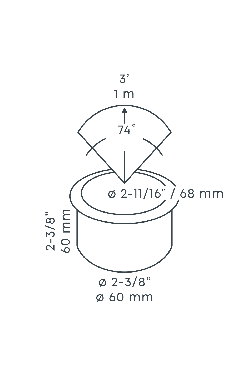 in-lite Hyve - technical drawing