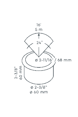 in-lite Flux - technical drawing