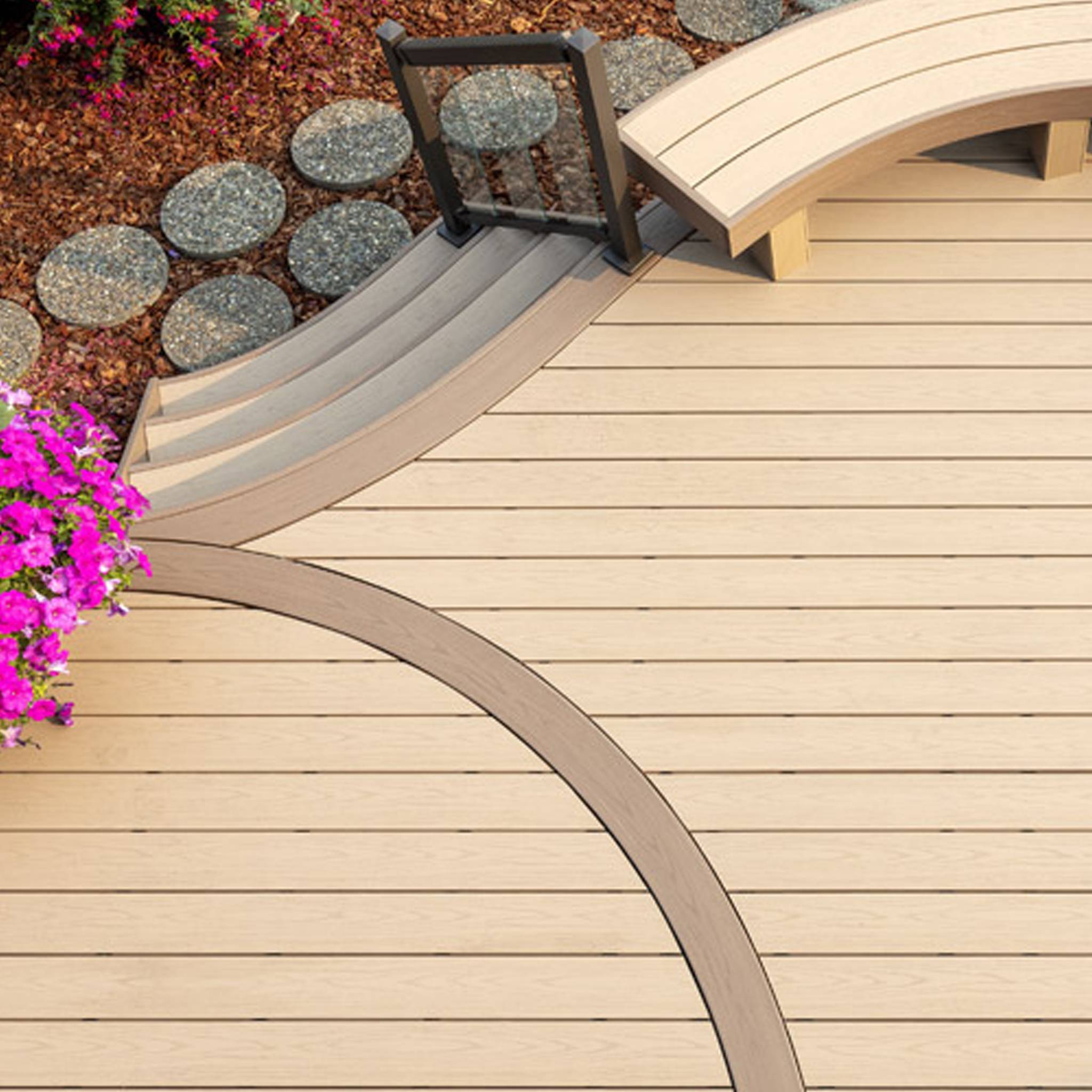 attack board brunt 新品アタックボード　タンカラー　天板 AZEK Harvest Brownstone | PVC Decking Boards | Deck Outlet