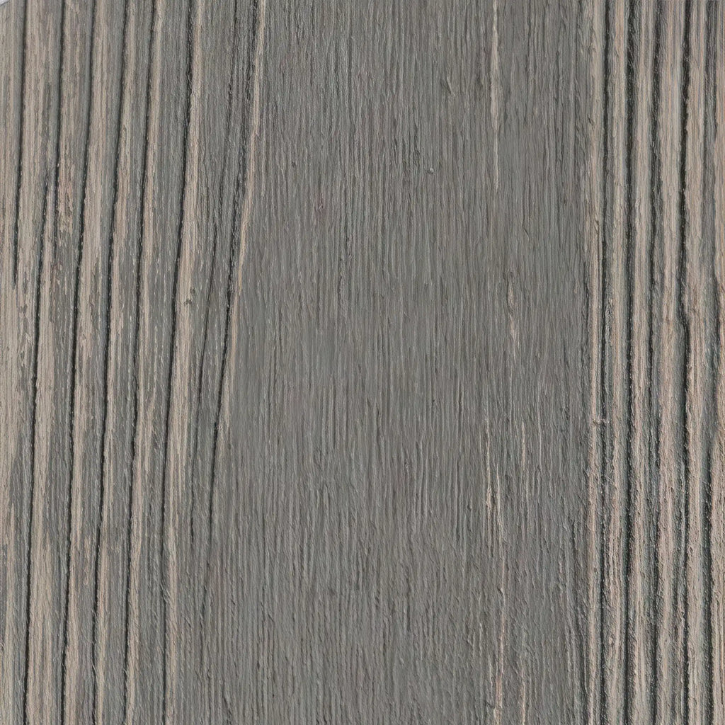 EVA-LAST Apex PLUS Carbonized Grey bamboo composite decking with a deep charcoal wood grain and wire-brushed finish.