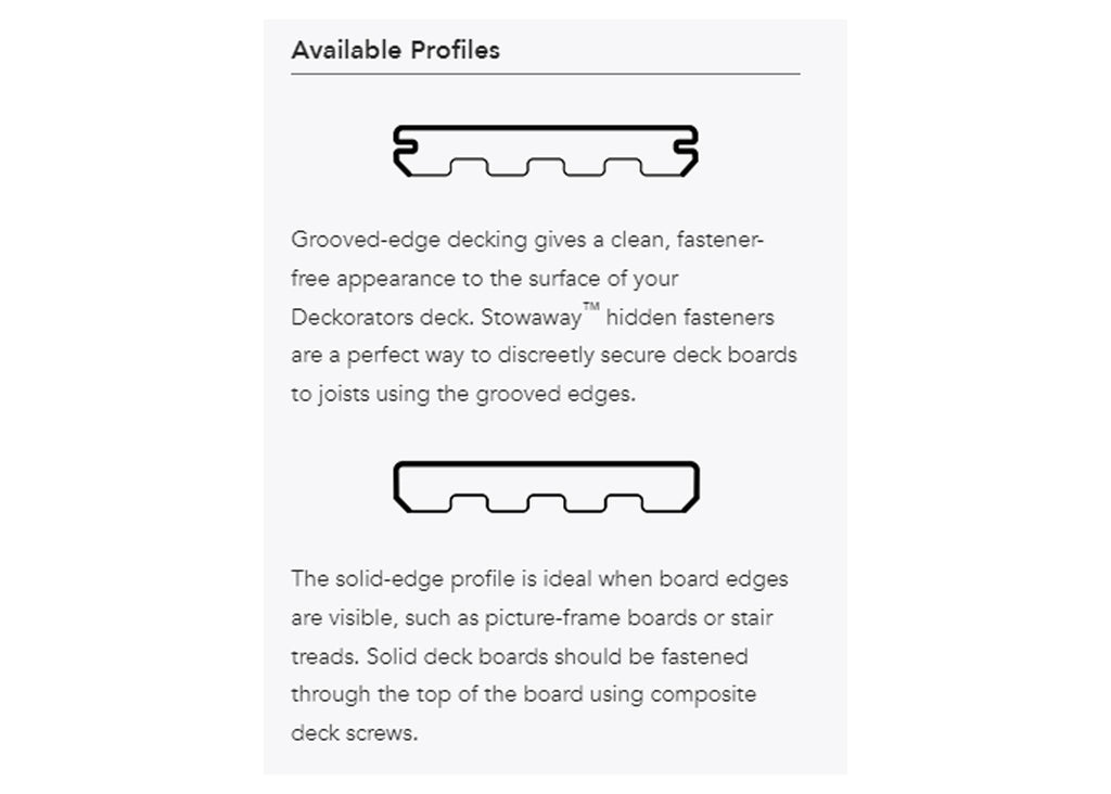 DECKORATORS Trailhead Collection - Ridgeline
