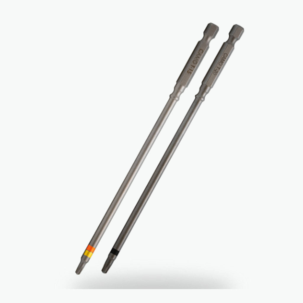 CAMO DRIVE Driver Bits: 6.25" Replacement Star Drive Bits (T15/T20)