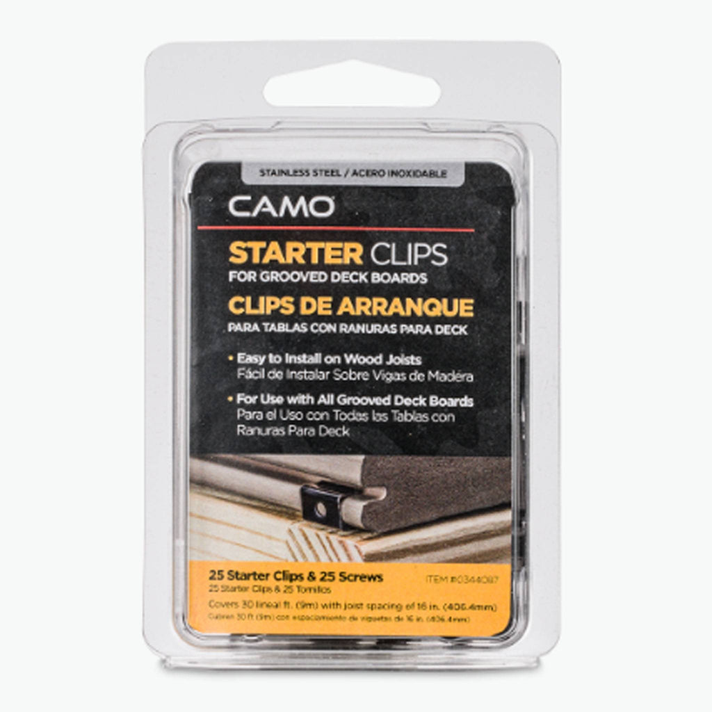 CAMO Starter / End Clips: Secure Foundation for Perimeter Installation