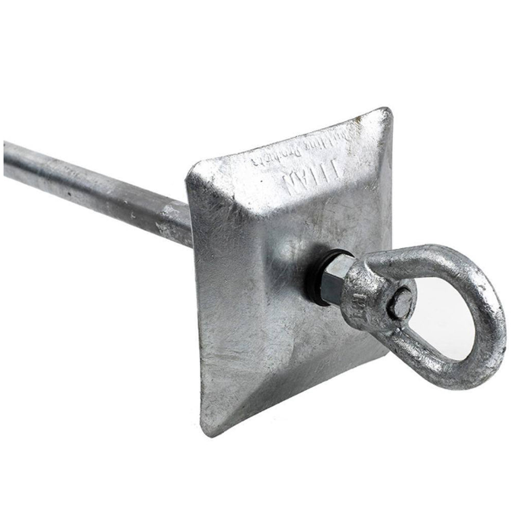 TITAN Tie Down Ground Anchor - Cap Plate & Eye Nut