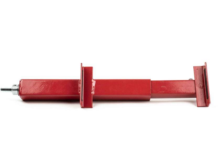 TITAN Deck Devil board straightener tool for easy alignment of warped decking on a white background