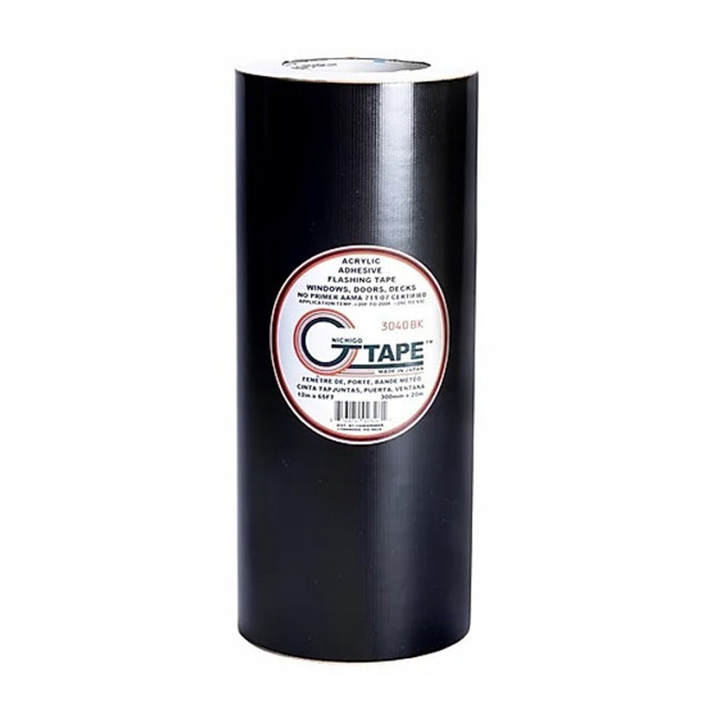 GTape Flashing Tape – Black, 65' Roll