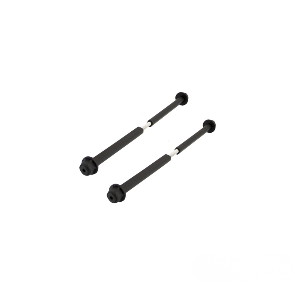 OZCO 1/2 inch black OWT timber bolts set of two for outdoor wood construction