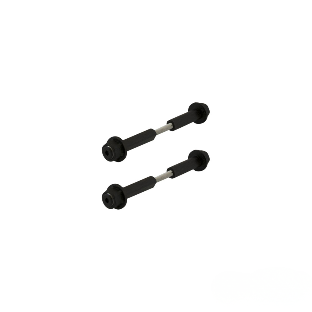 OZCO 1/2 inch black OWT timber bolts set of two for exterior wood framing connections