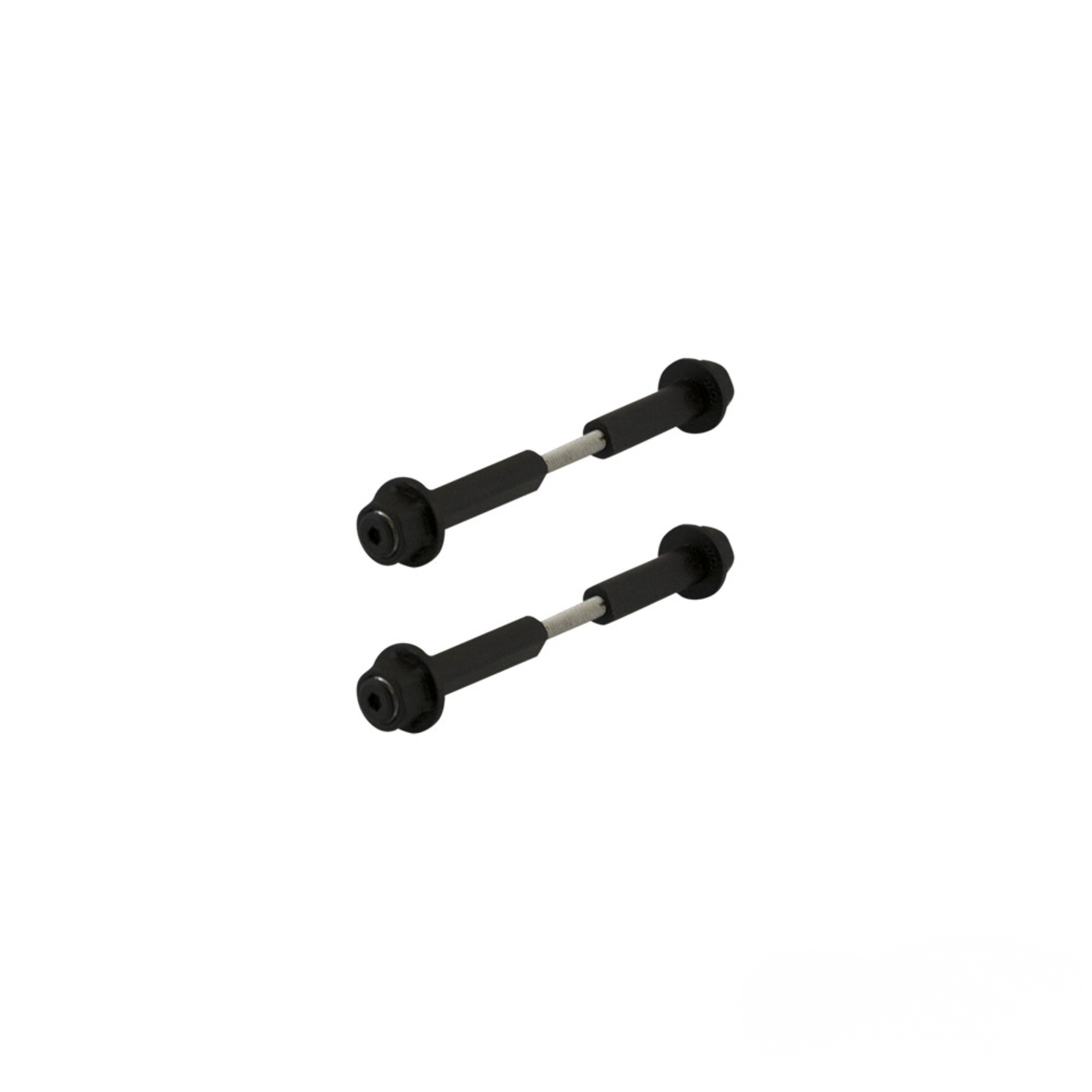 OZCO 1/2 inch black OWT timber bolts set of two for exterior wood framing connections