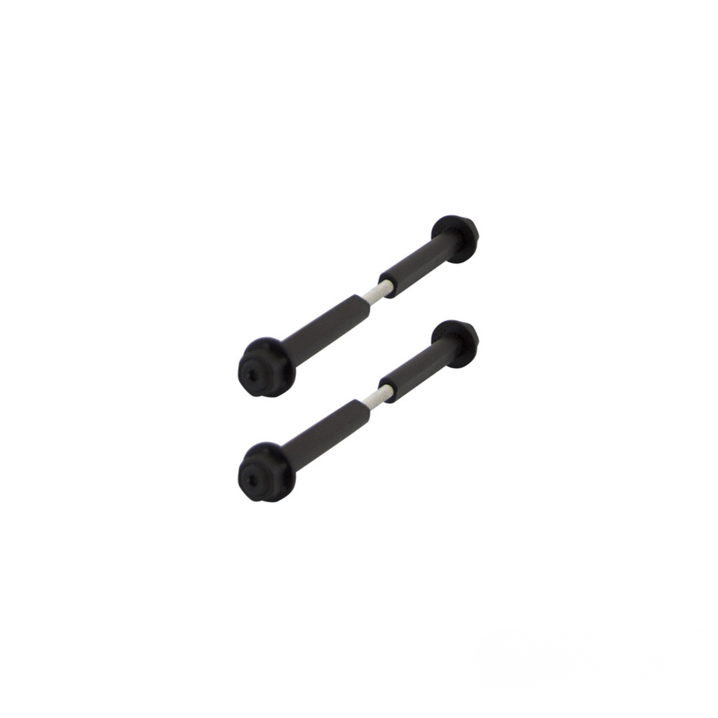 OZCO 1/2 inch black OWT timber bolts set of two for structural wood connections
