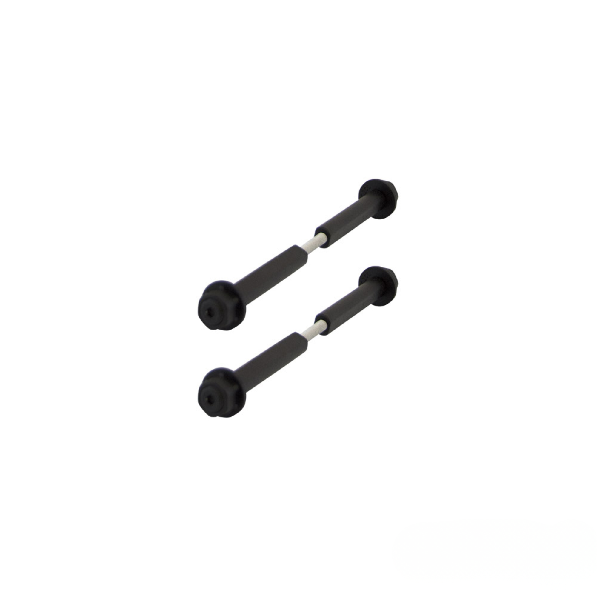 OZCO 1/2 inch black OWT timber bolts set of two for structural wood connections