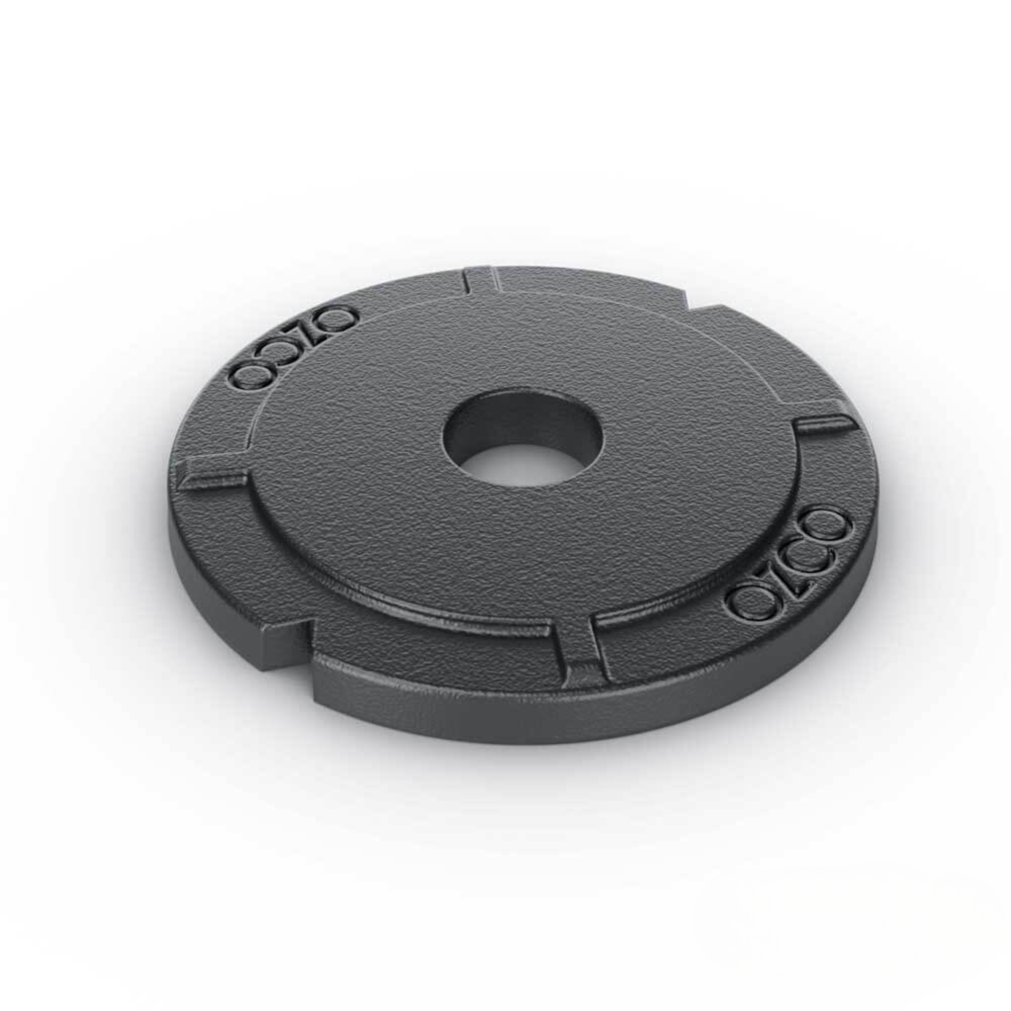 OZCO 2 inch heavy-duty timber bolt washer black steel for structural wood connections