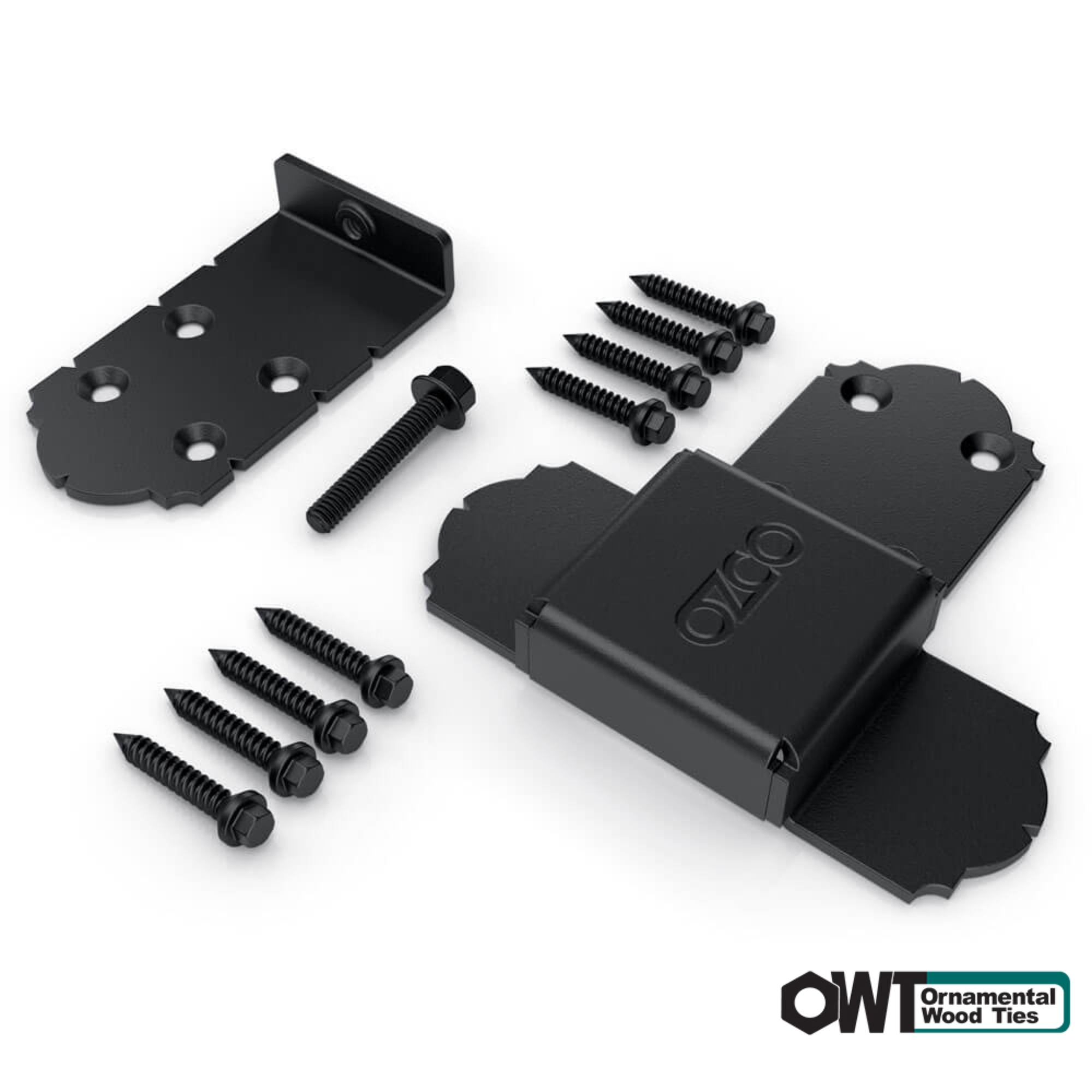 OZCO Laredo Sunset rafter seam connector hardware kit with fasteners included
