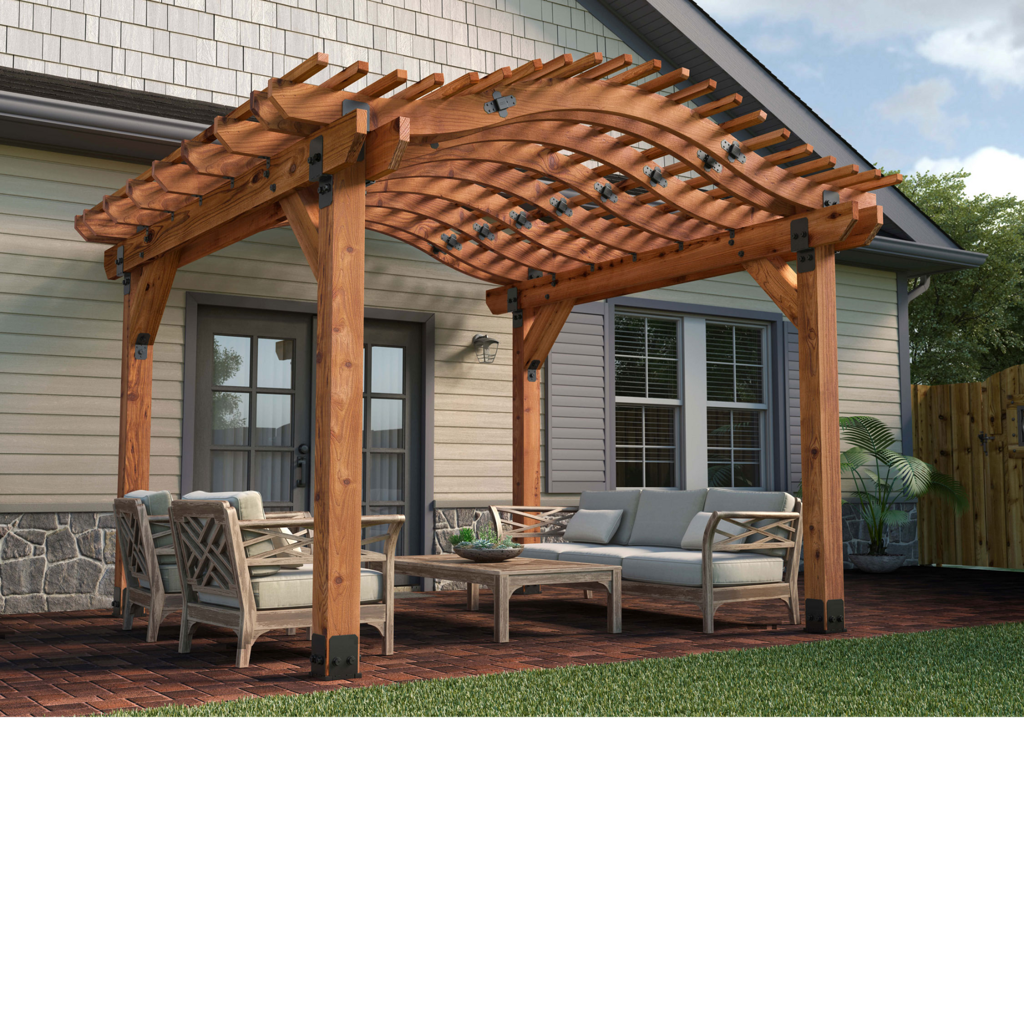 OZCO Laredo Sunset Rafter Seam Connector
