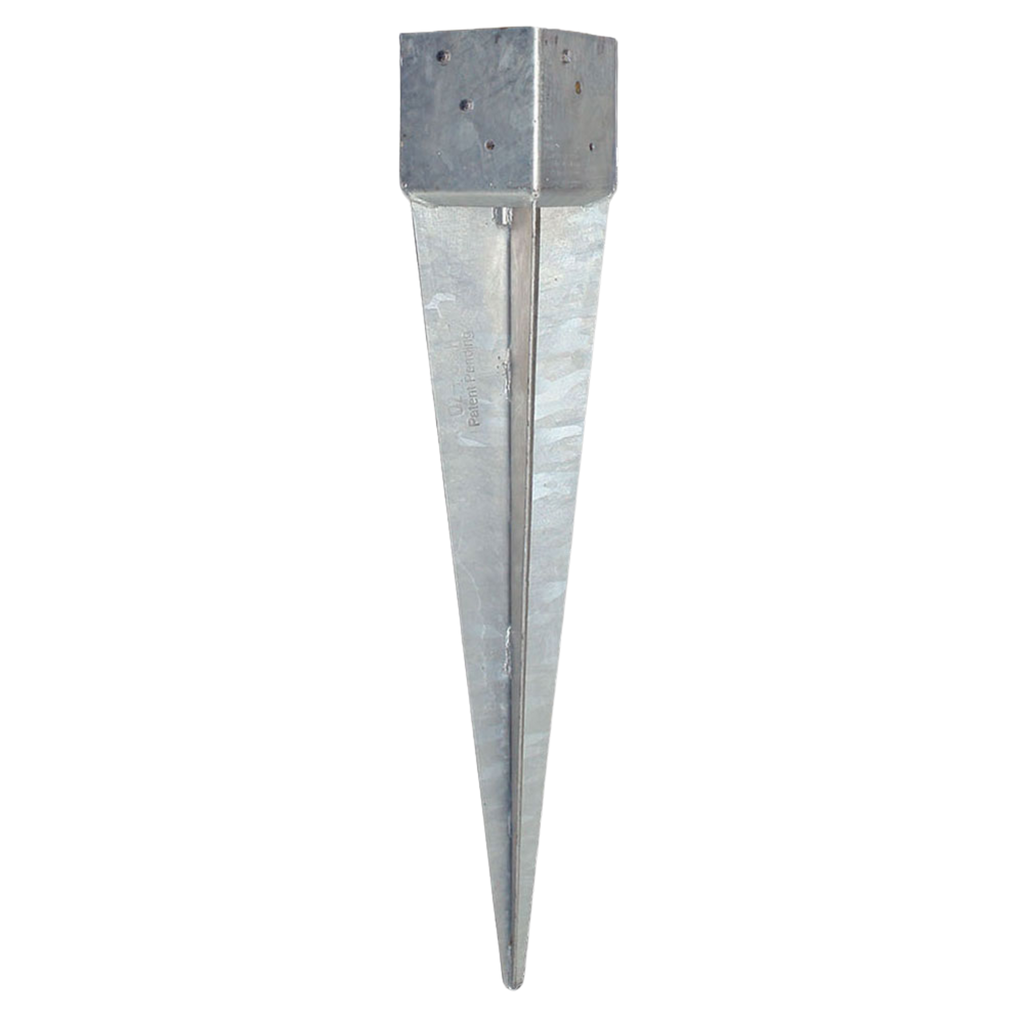 OZCO T6-850 extra-long OZ-Post anchor for 6x6 wood posts
