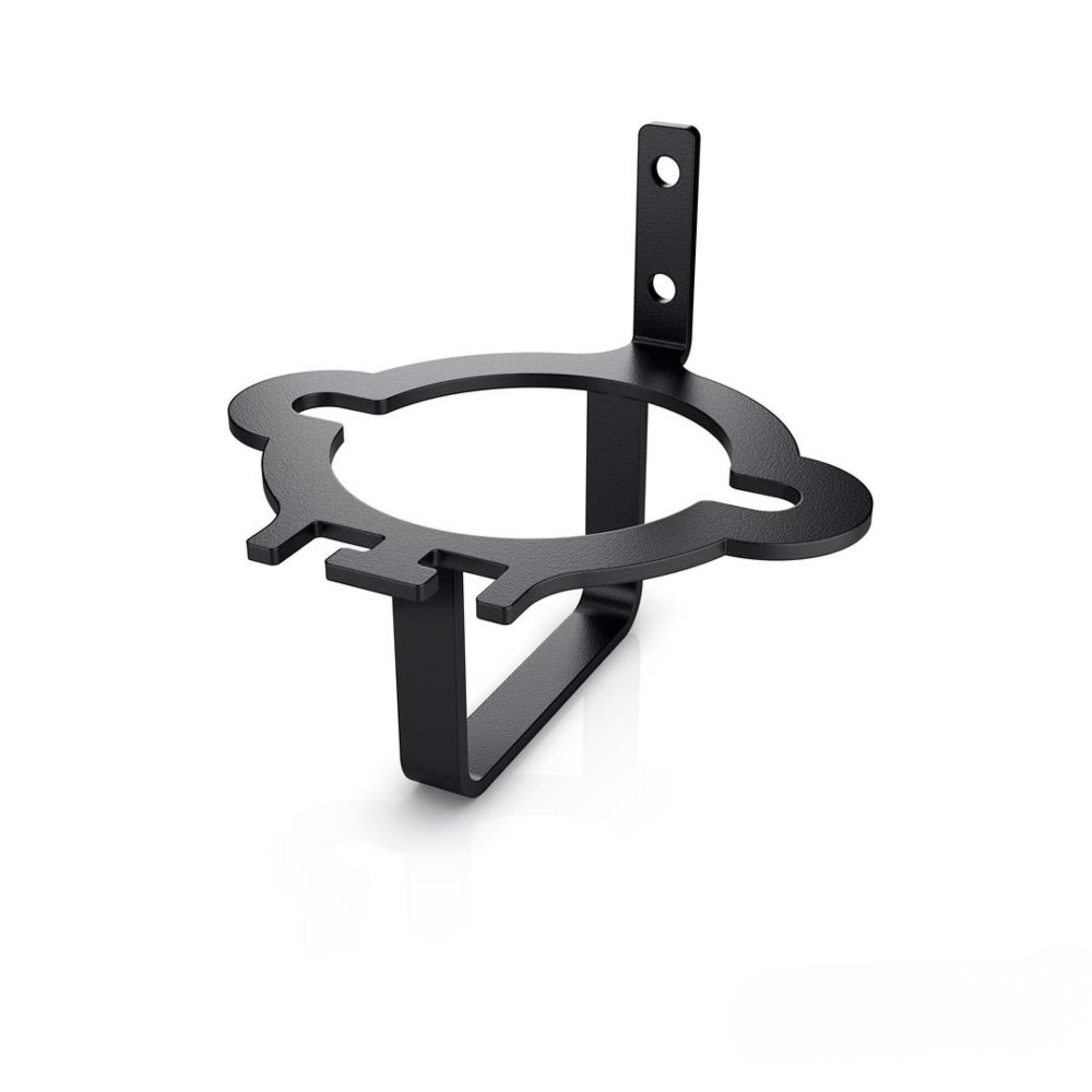 OZCO hanger accent phone and beer holder mounted to pergola beam