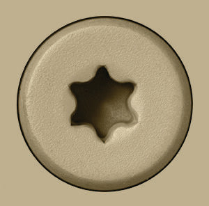 STARBORN DECKFAST #10 x 1-7/8″ Epoxy-Coated Fascia Screws (Headcote Color Match)