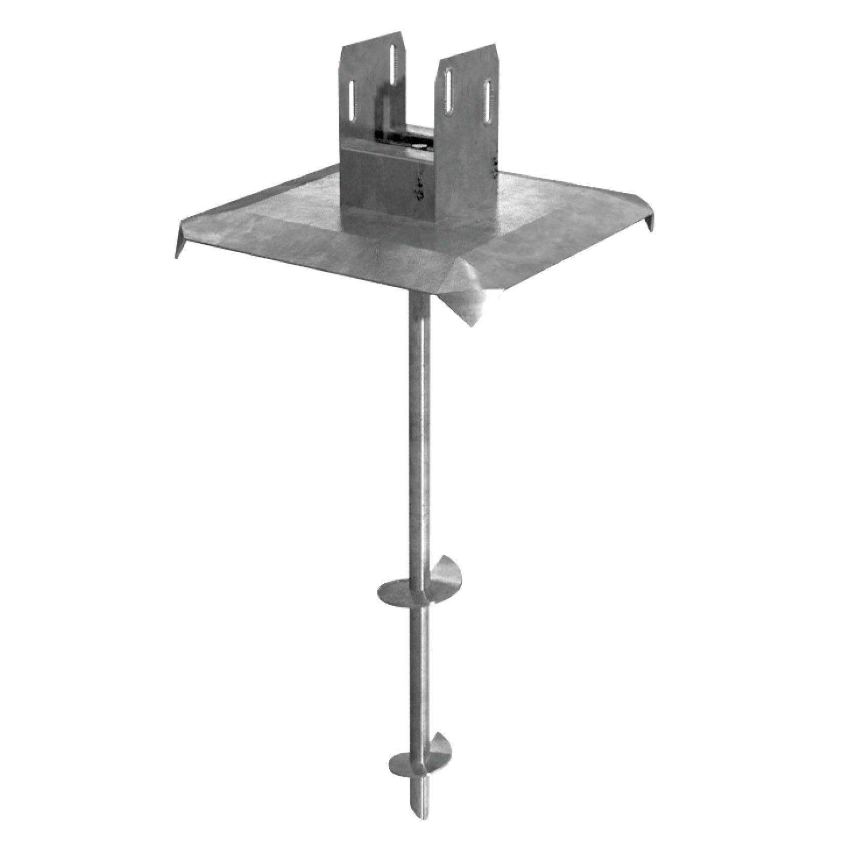 TITAN Deck Foot Anchor heavy-duty steel structural base for wood deck posts.