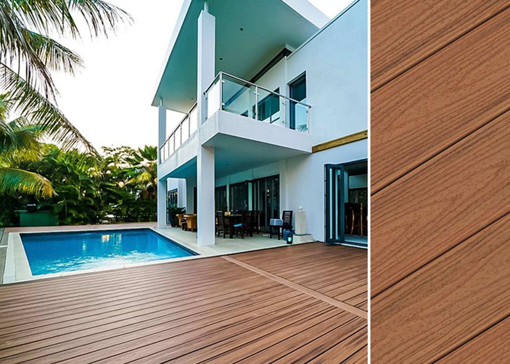 Trex Transcend Tiki Torch Decking | Deck Boards | Deck Outlet