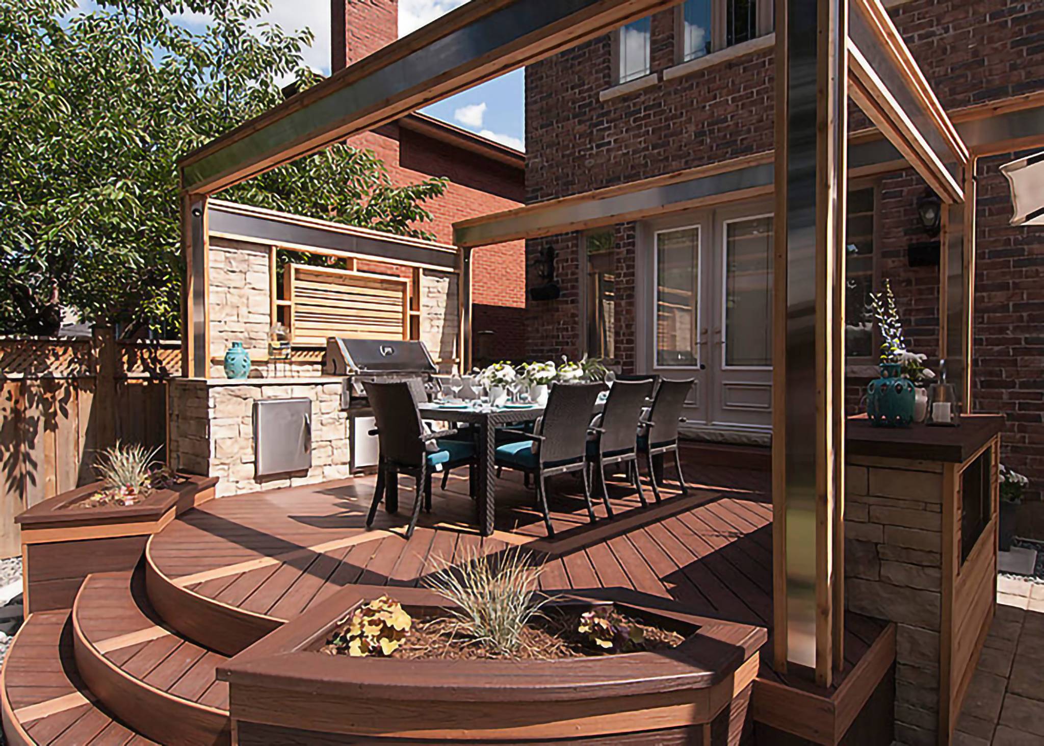 Trex Transcend Tiki Torch Decking | Deck Boards | Deck Outlet