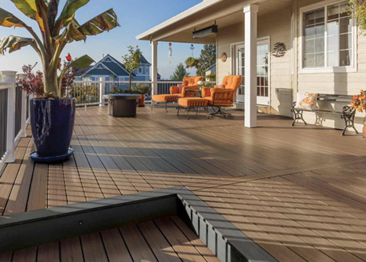 Explore TimberTech Edge Prime+ Coconut Husk Collection – Deck Outlet