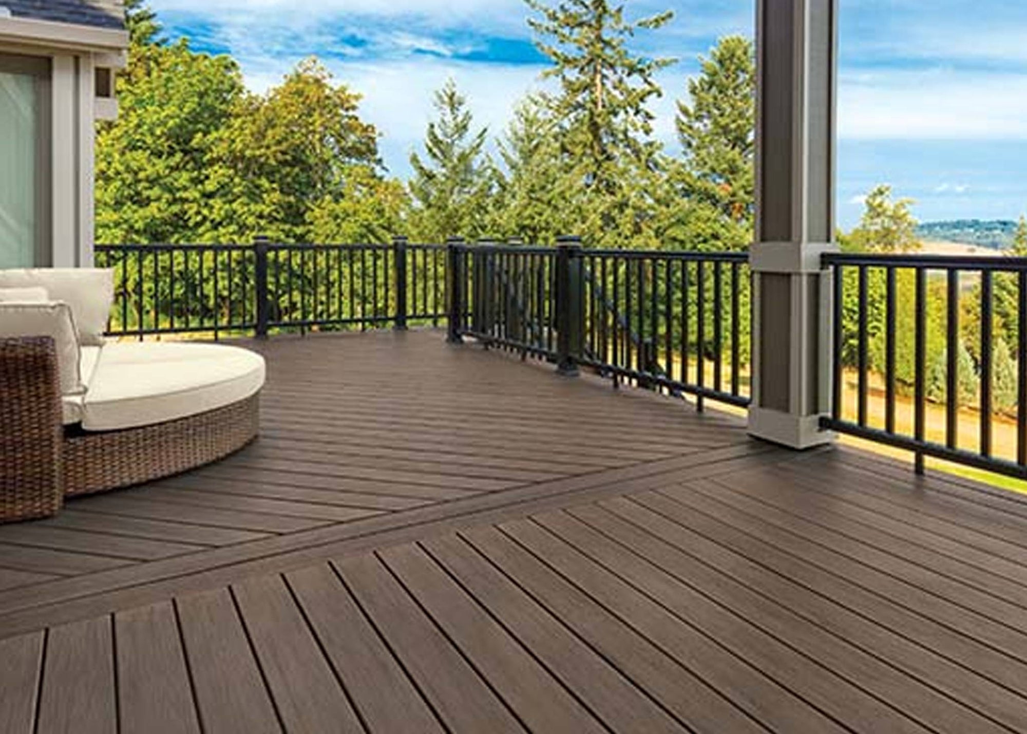 TimberTech Edge Prime+ Collection Dark Cocoa