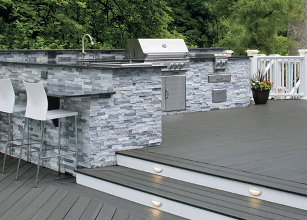 TimberTech Edge Prime+ Collection Sea Salt Gray