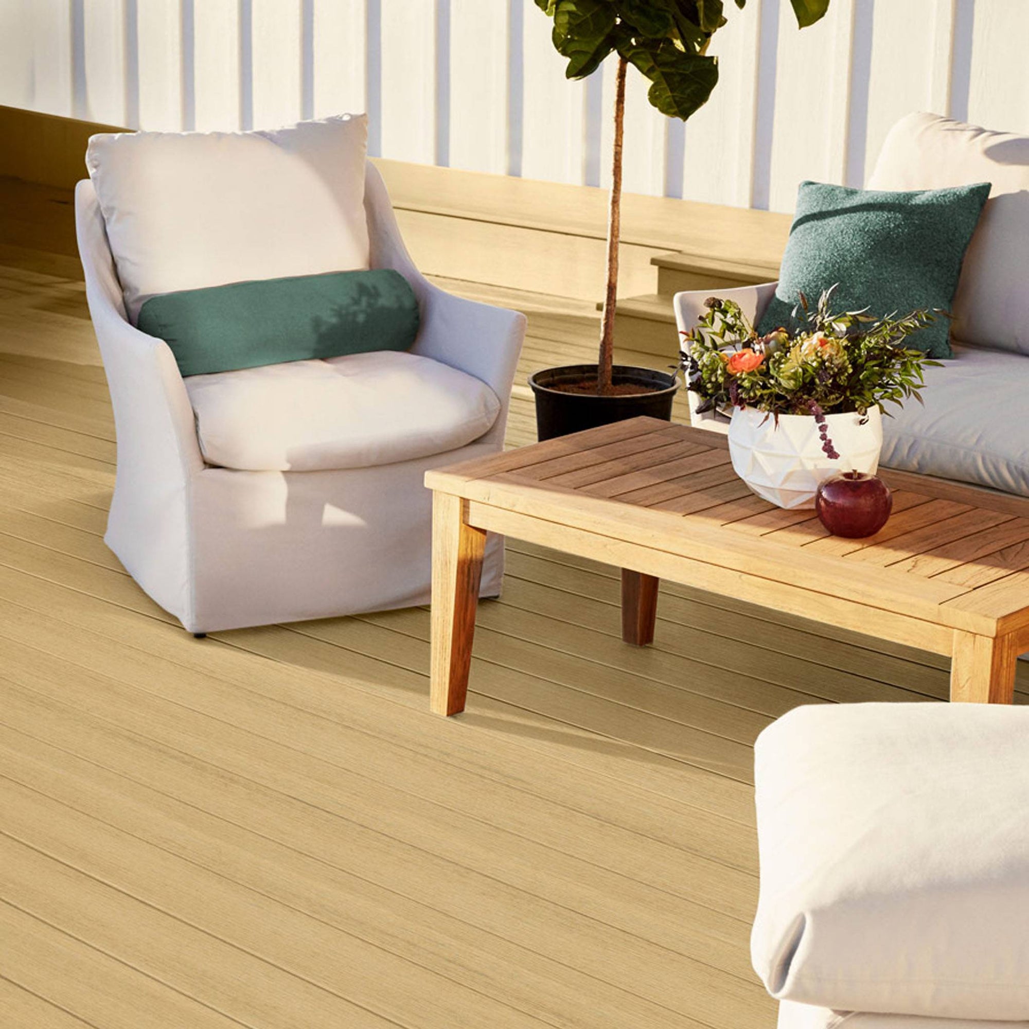 TimberTech Terrain+ Collection Natural White Oak
