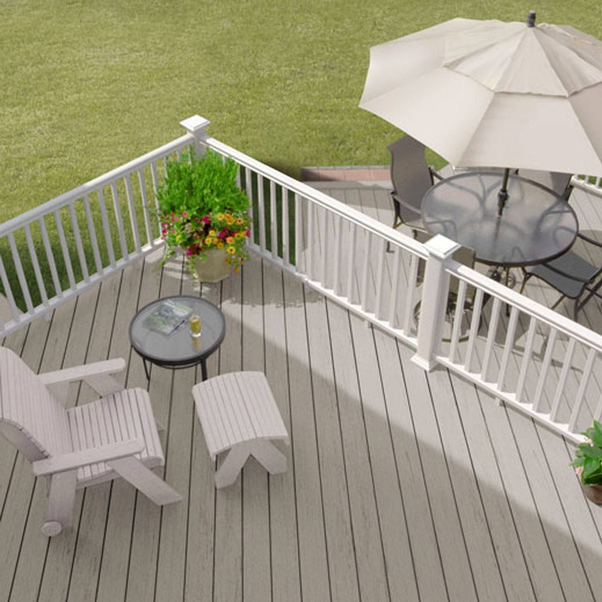 TimberTech Terrain+ Collection Weathered Oak