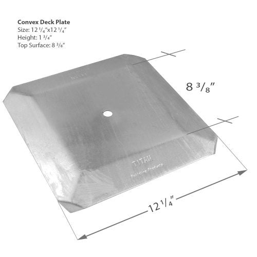 TITAN Deck Foot Load Plate